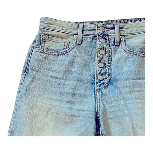 WeWoreWhat Joe's Jeans The Danielle High Rise Vintage Straight Light Wash 26 - Picture 5 of 11